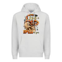 Dove Grey i put a spell on you Premium Hoodie - BundleAndBundleShop