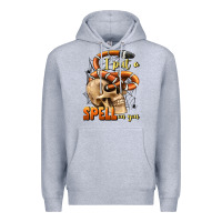 Heather Grey i put a spell on you Premium Hoodie - BundleAndBundleShop
