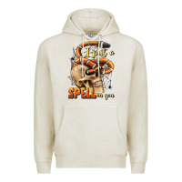 Oatmeal Heather i put a spell on you Premium Hoodie - BundleAndBundleShop