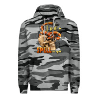 Slate Camo i put a spell on you Premium Hoodie - BundleAndBundleShop