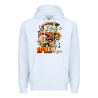 White i put a spell on you Premium Hoodie - BundleAndBundleShop