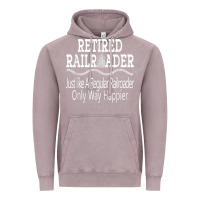 Vintage Zinc Mens Railroad Retirement Gifts For Men Vintage Hoodie - minhPixels