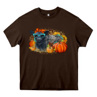 Chocolate Brown Fall Autumn Baby Calf Heavy Core Tee - LillyAllenDesigns