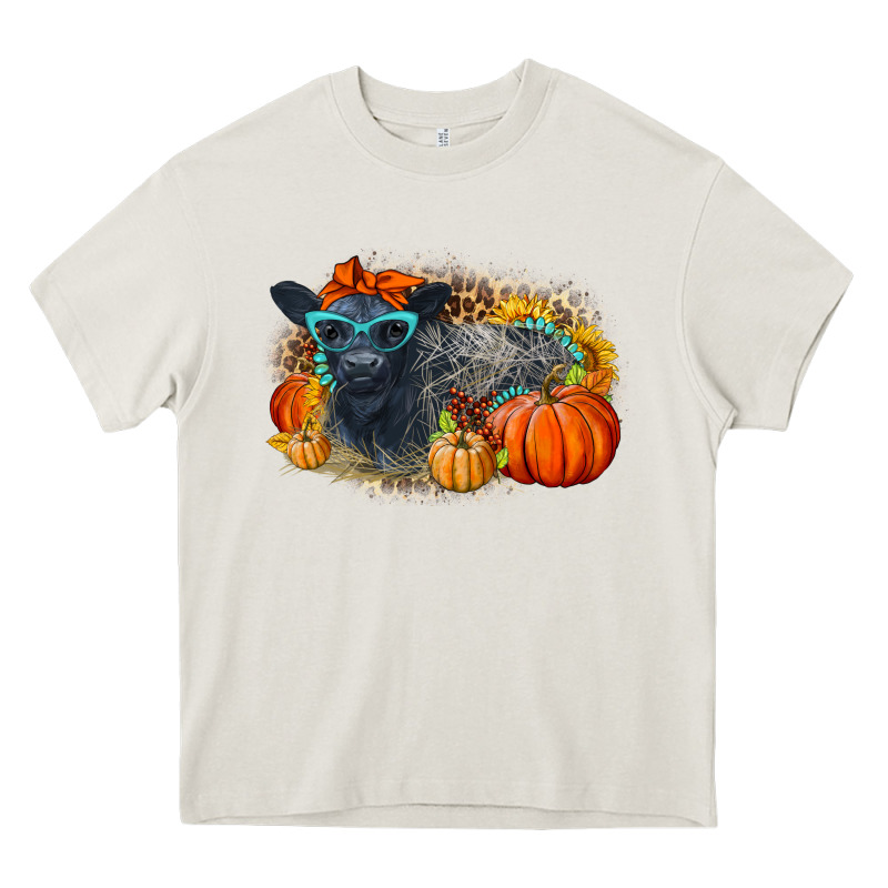 Fall Autumn Baby Calf Heavy Core Tee by LillyAllenDesigns | Teevron