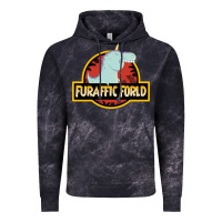 Cloud Black Furaffic Forld Vintage Hoodie - minhPixels