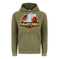 Vintage Olive Furaffic Forld Vintage Hoodie - minhPixels