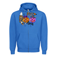 True Royal Fab Boo Lous Zipper Hoodie - CowhideDigitalArt