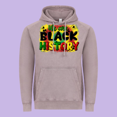 We Are Black History Vintage Hoodie Designed By Cowgirlartshop