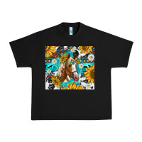 Black cowhide aztec horse Urban Heavy Tee - TumblerDesignByShophia
