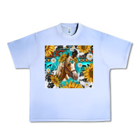 Grape Ice cowhide aztec horse Urban Heavy Tee - TumblerDesignByShophia
