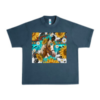Midnight Navy cowhide aztec horse Urban Heavy Tee - TumblerDesignByShophia