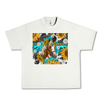 Pistachio cowhide aztec horse Urban Heavy Tee - TumblerDesignByShophia