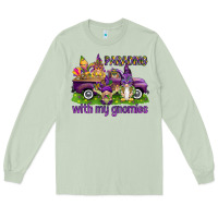 Matcha Parading with my gnomies Long Sleeve Tee - HowdyJamesFarm