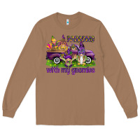 Toasted Coconut Parading with my gnomies Long Sleeve Tee - HowdyJamesFarm