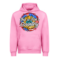 Fuchsia Pink this is god's country Urban Hoodie - AdoDesignShop