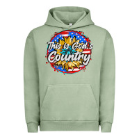 Pigment Oil Green this is god's country Urban Hoodie - AdoDesignShop
