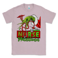 Lilac Christmas Character Nurse Classic Tee - NancyCooperArtShop