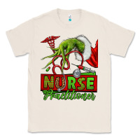 Natural Christmas Character Nurse Classic Tee - NancyCooperArtShop