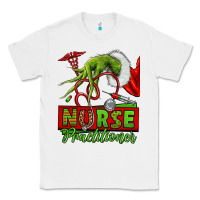 White Christmas Character Nurse Classic Tee - NancyCooperArtShop