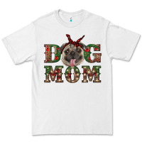 White Christmas Dog Mom Premium Tee - RanaPortraitStore