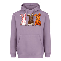 Lavender western easter support bunny Heavyweight Hoodie - Artiststas