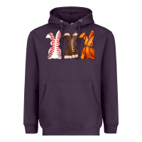 Plum western easter support bunny Heavyweight Hoodie - Artiststas