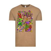 Mardi Gras Love Vintage Tee | Teevron