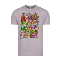 Vintage Zinc Mardi Gras love Vintage Tee - HowdyJamesFarm