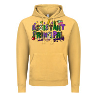 Vintage Mustard assistant principal mardi gras Vintage Hoodie - CowGirlArtShop