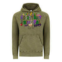 Vintage Olive assistant principal mardi gras Vintage Hoodie - CowGirlArtShop