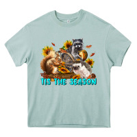 Arona Fall Tis The Season Animals Heavy Core Tee - LillyAllenDesigns