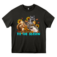 Asphalt Fall Tis The Season Animals Heavy Core Tee - LillyAllenDesigns