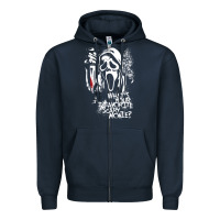 Scream Favorite Scary Movie Zipper Hoodie | Teevron
