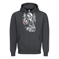 Smoke Scream Favorite Scary Movie Zipper Hoodie - minhPixels
