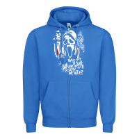 True Royal Scream Favorite Scary Movie Zipper Hoodie - minhPixels