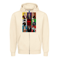 Sandshell Clue Movie Zipper Hoodie - minhPixels