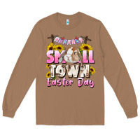 Toasted Coconut Small town Easter Day Long Sleeve Tee - CowGirlArtShop