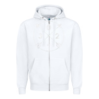 White Delaware Area Code 302 State Pride Souvenir Gift Arrow Zipper Hoodie - minhPixels