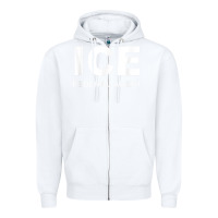 White ICE Federal Agent Halloween Costume Police Immigration Shirt Zipper Hoodie - minhPixels