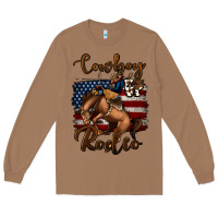 Toasted Coconut cowboy up rodeo bucking bronco Long Sleeve Tee - Jasminsmagicworld