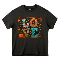 Asphalt Fall Autumn Leopard Love Heavy Core Tee - LillyAllenDesigns