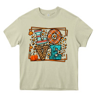 Mossy Fall Autumn Leopard Love Heavy Core Tee - LillyAllenDesigns