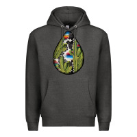 Charcoal Heather mexican teardrop  3 Premium Hoodie - BundleAndBundleShop