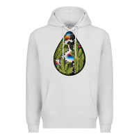 Dove Grey mexican teardrop  3 Premium Hoodie - BundleAndBundleShop