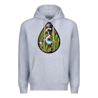 Heather Grey mexican teardrop  3 Premium Hoodie - BundleAndBundleShop