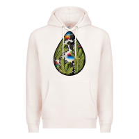 Pale Pink mexican teardrop  3 Premium Hoodie - BundleAndBundleShop