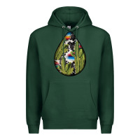 Sports Green mexican teardrop  3 Premium Hoodie - BundleAndBundleShop