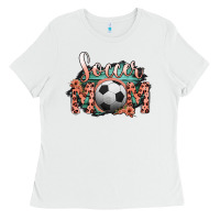 White Soccer Mom Ladies Tee - Bettercallsaul