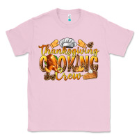 Bubblegum Pink Thanksgiving Cooking Crew Classic Tee - texasbilliewilder