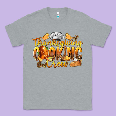 Thanksgiving Cooking Crew Classic Tee Designed By Texasbilliewilder